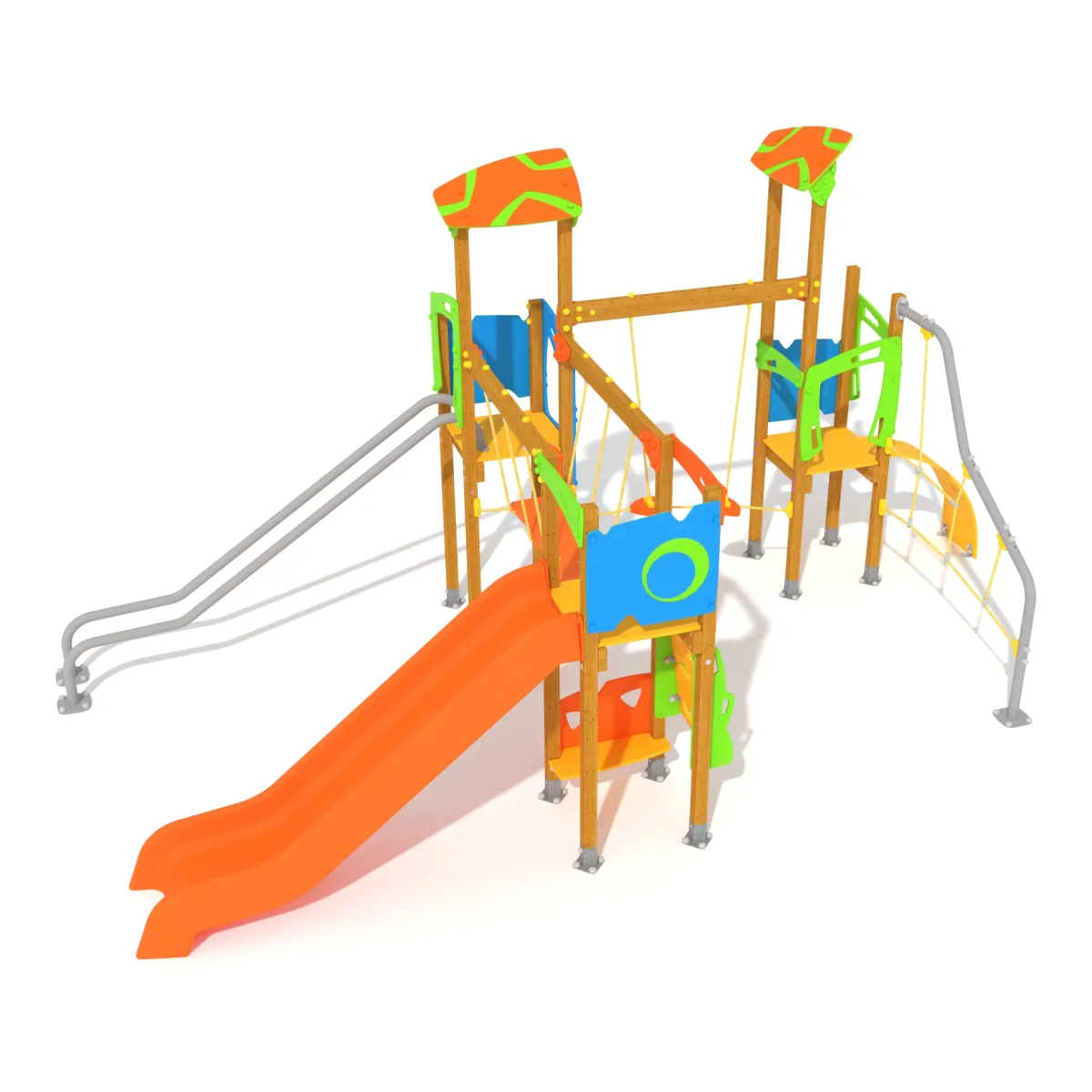 STRUCTURE MULTI-JEUX VELETA TRIPLE