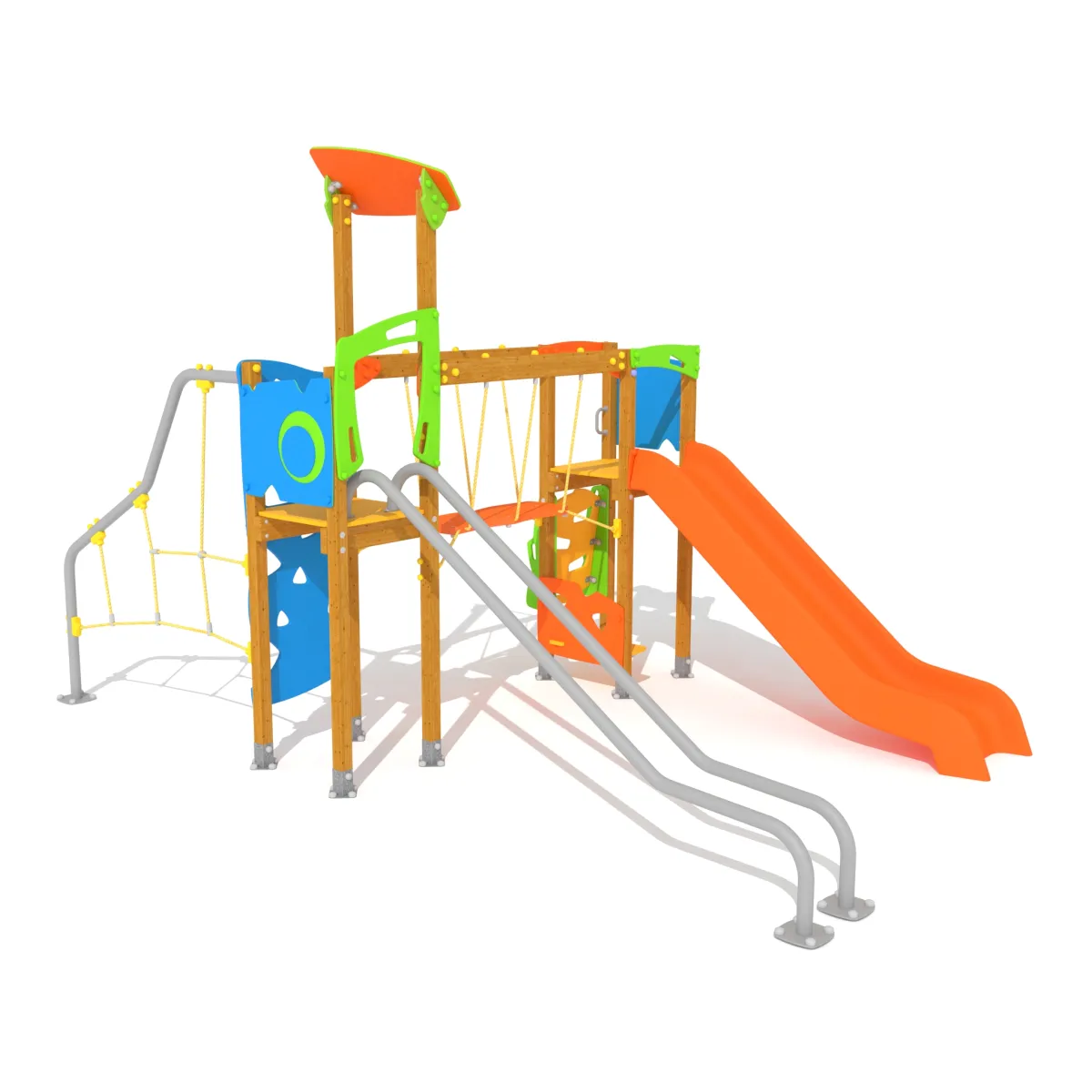 STRUCTURE MULTI-JEUX VELETA DOUBLE